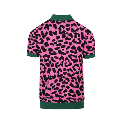 Vintage pink Leopard Print